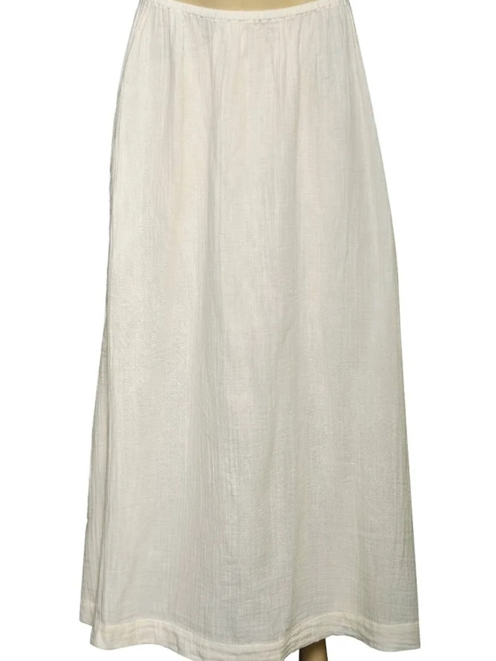 RHODE Cream Gauze Maxi Skirt Women’s Medium Boho Resort Travel